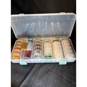 Art Glitter Craft Supplies Storage‎ Case